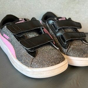 Puma glitter shoes